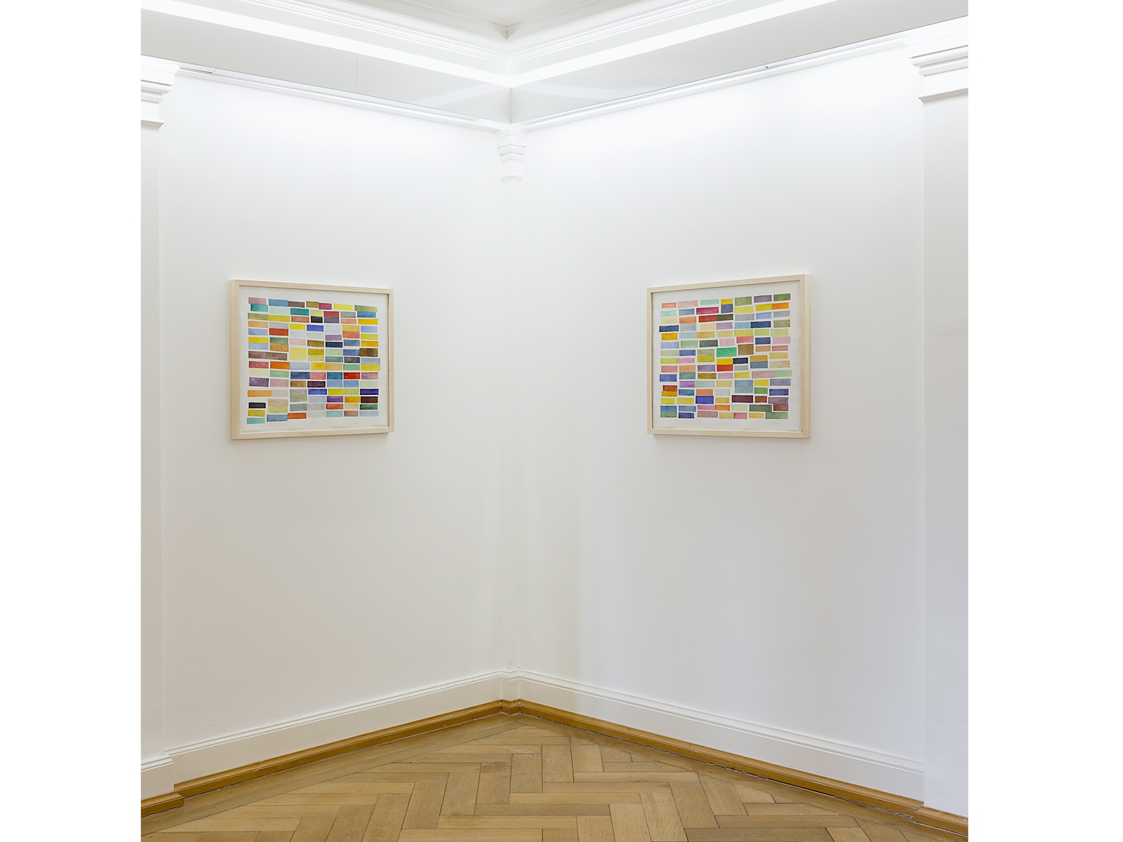 Ines Hock,  A 2013 -8      A 2012 -16  | 51 x 65 cm Zerkall Bütten  | Villa Zanders, Bergisch Gladbach  2014