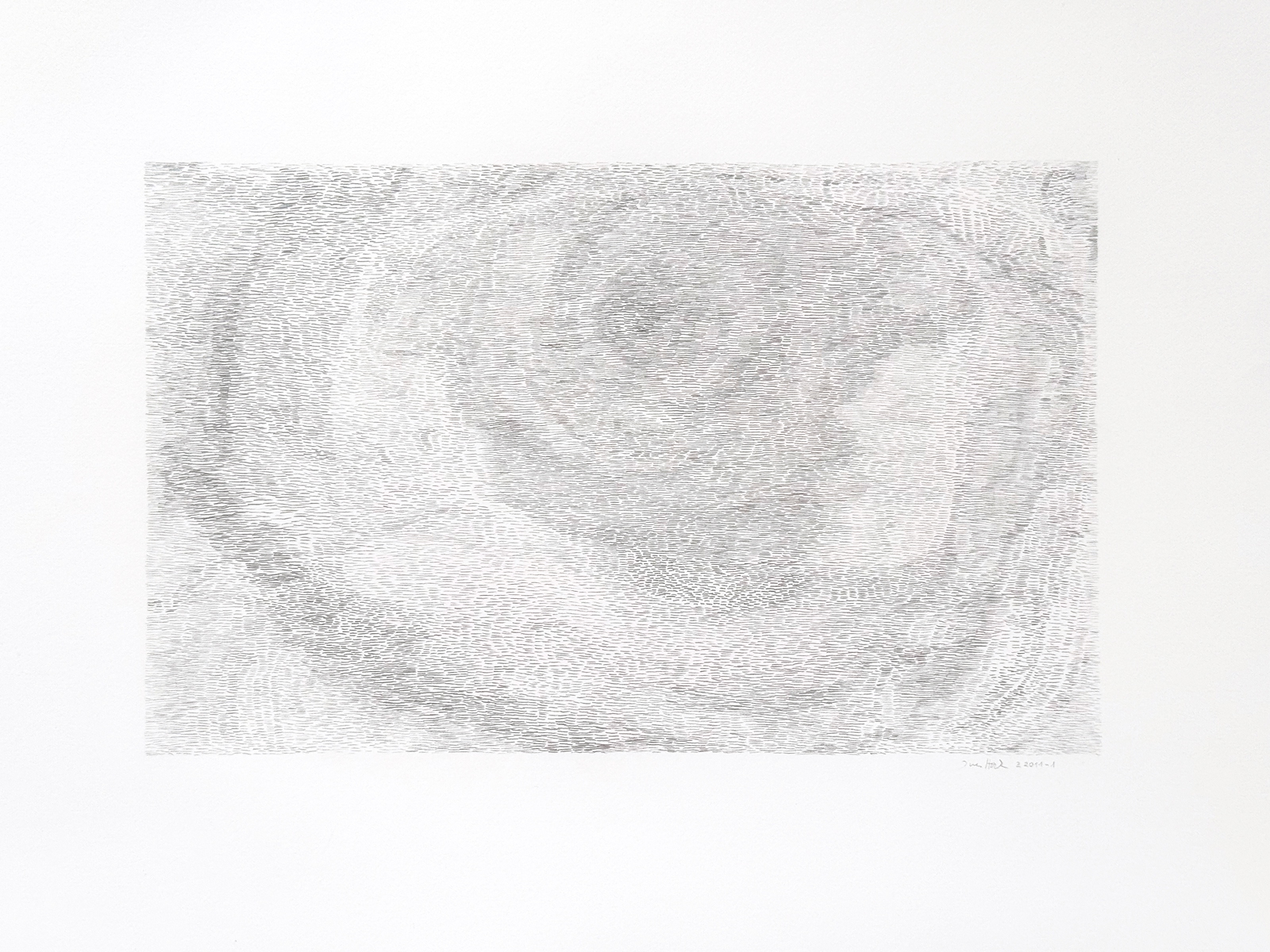 Z-2011-1, 38 x 53 cm, Bleistift auf Zerkall Zeichenpapier