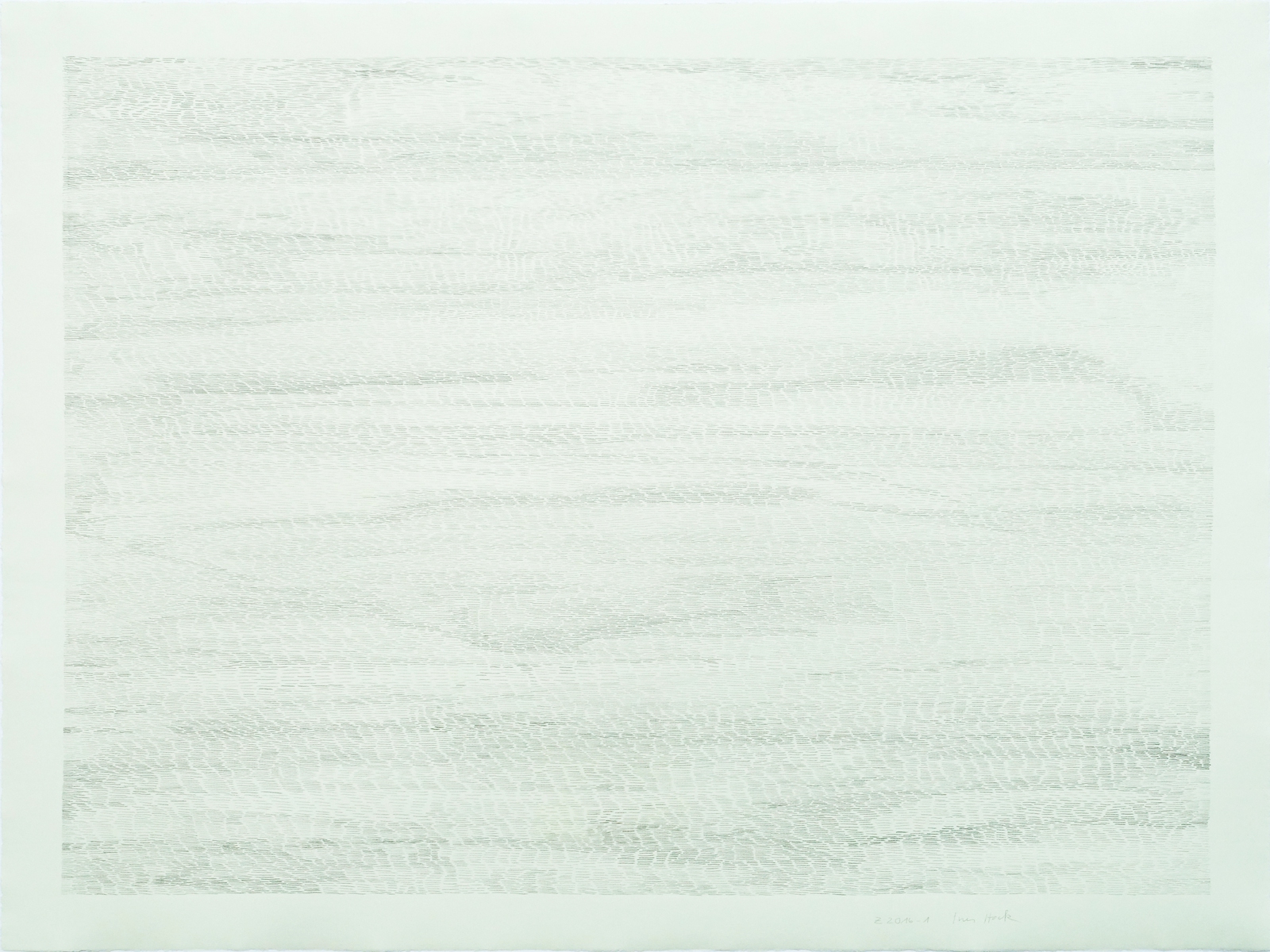 Z-2016-1-Ingrespapier - Zerkall 48 x 64 cm, Bleistift