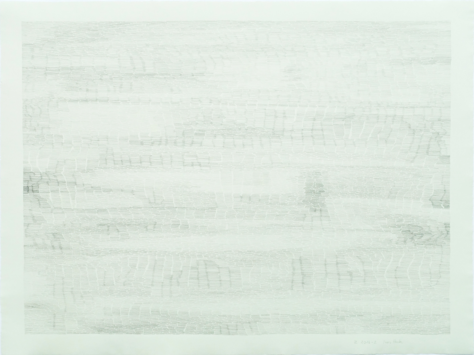 Z-2016-2-Ingrespapier - Zerkall 48 x 64 cm, Bleistift