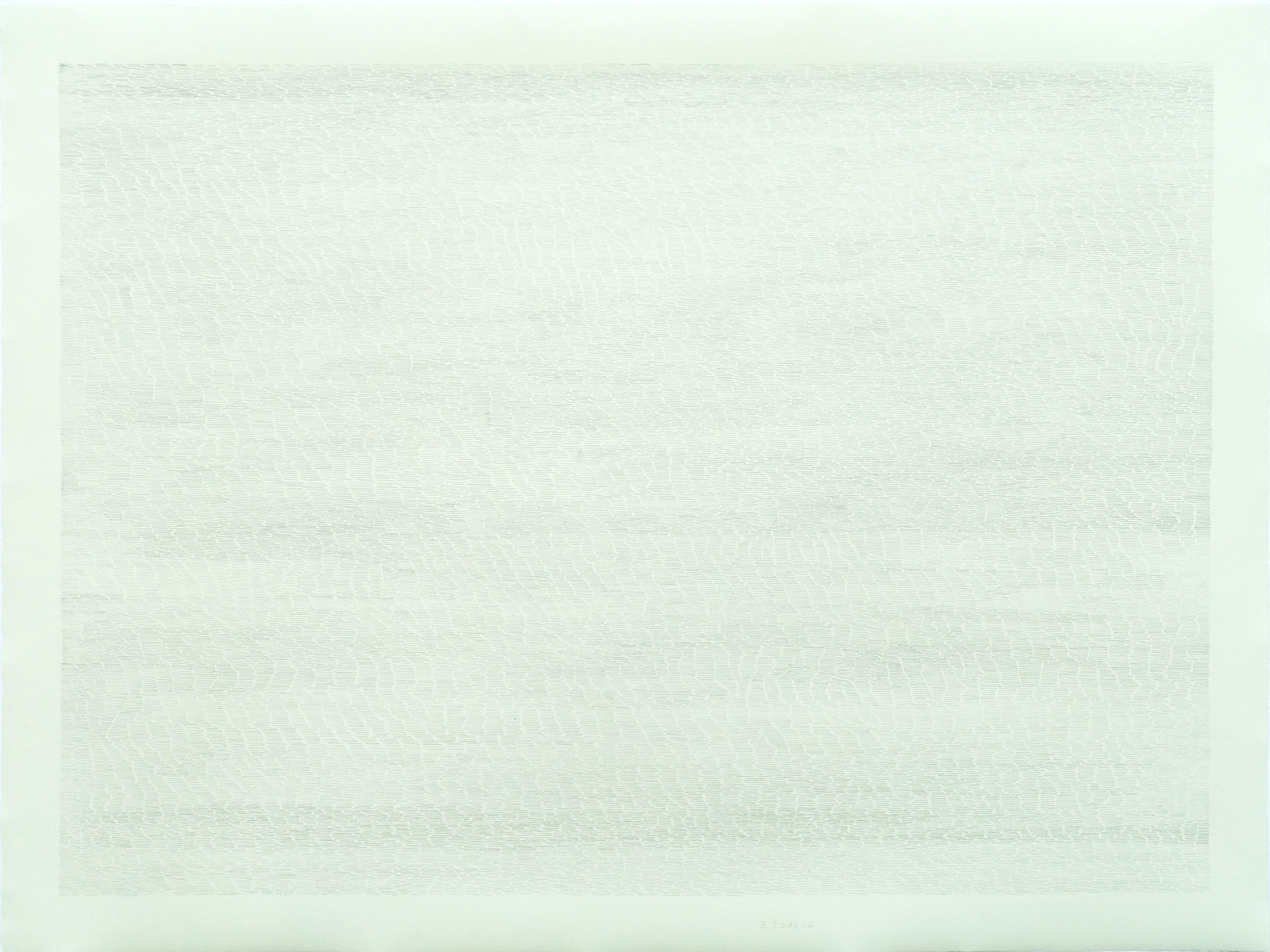 Z-2016-6-Ingrespapier - Zerkall 48 x 64 cm, Bleistift