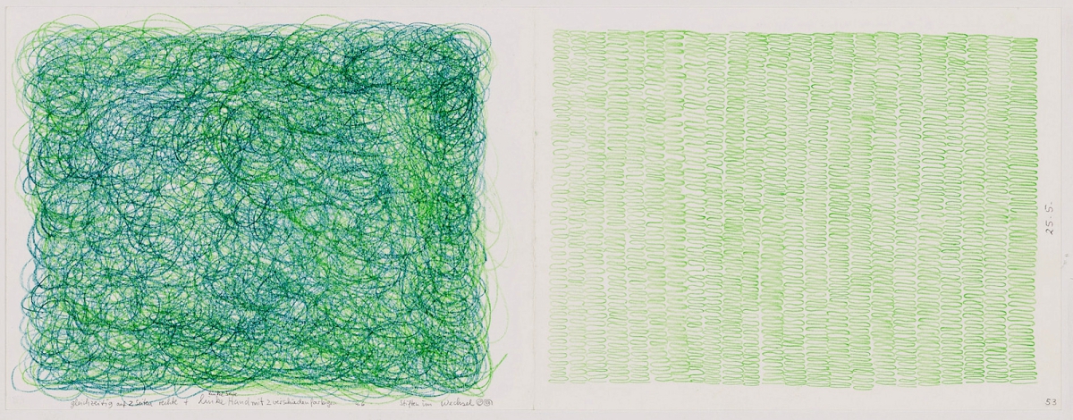 Ines Hock, Corona Fabula, Tagebuch Doppelseite  4