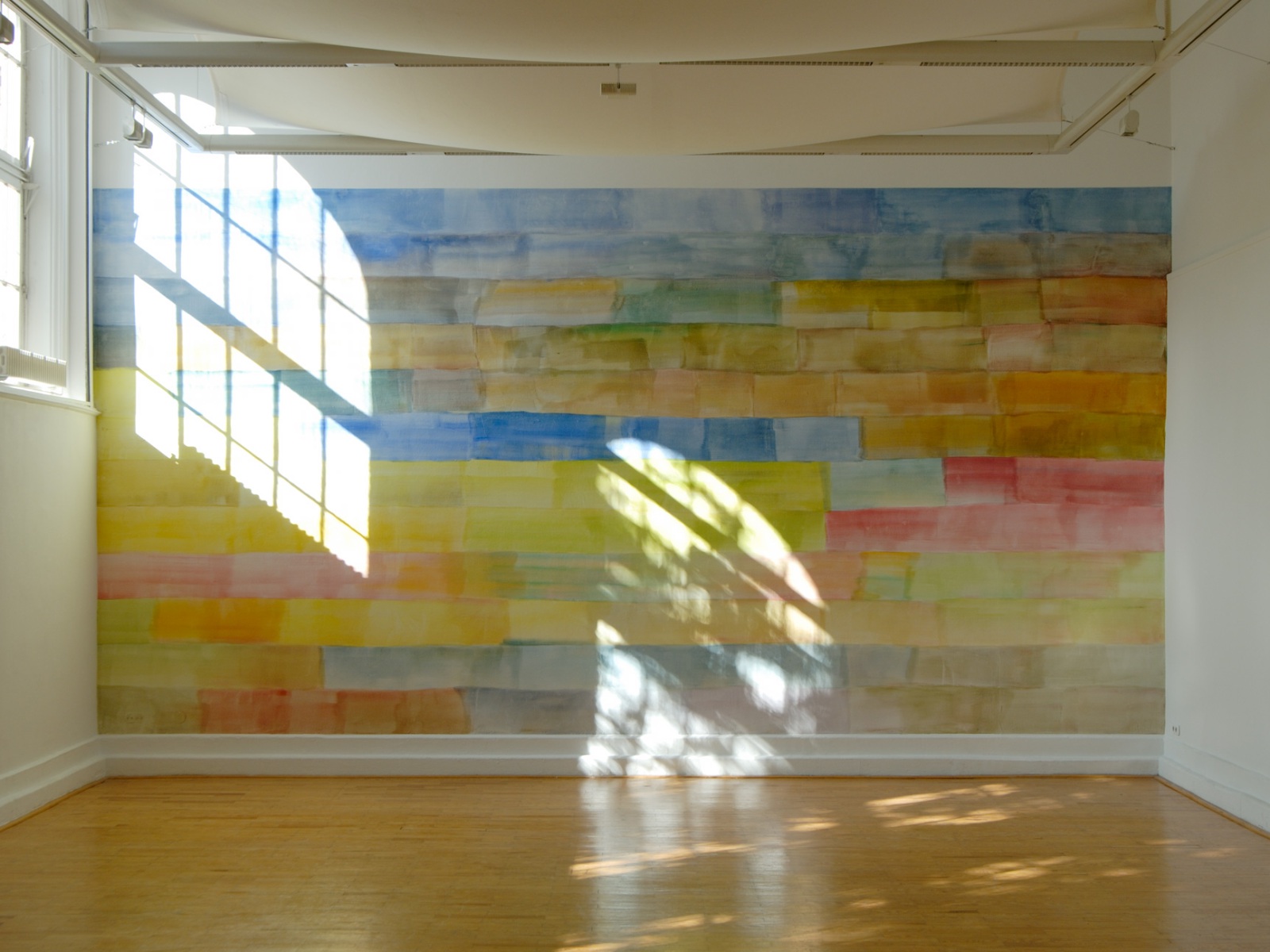 Ines Hock, Die schöne Seite, Kunsthaus Wiesbaden, Wandarbeit, 2007