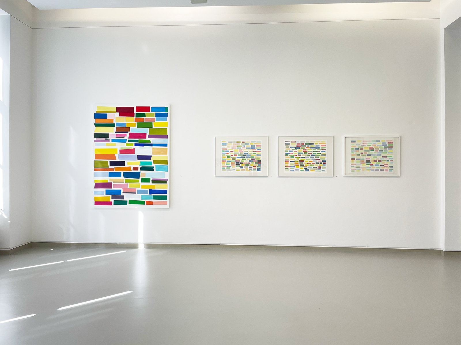 Ines Hock, Farbkontinuum – color by color, Stadtmuseum Siegburg, 2023