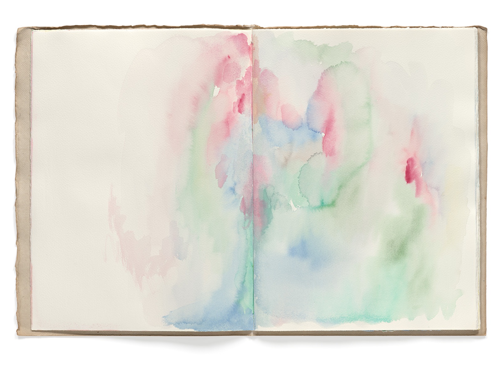 Ines Hock, Malheft Aquarelle 2002-03 |    Mill Saunders Waterford Aquarellpapier  39 x 29 cm