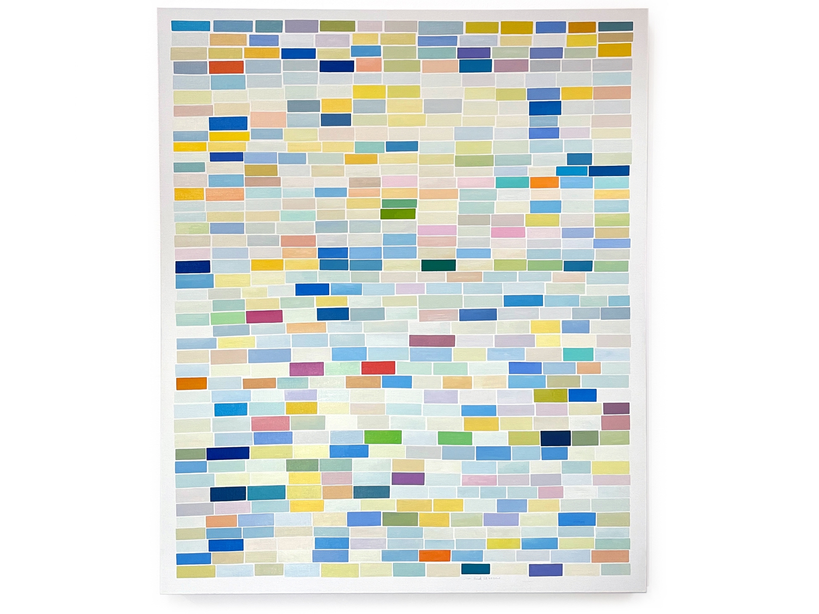 Ines Hock, LB 2021 -1 , PALU, Ölfarbe  120 x 100 cm