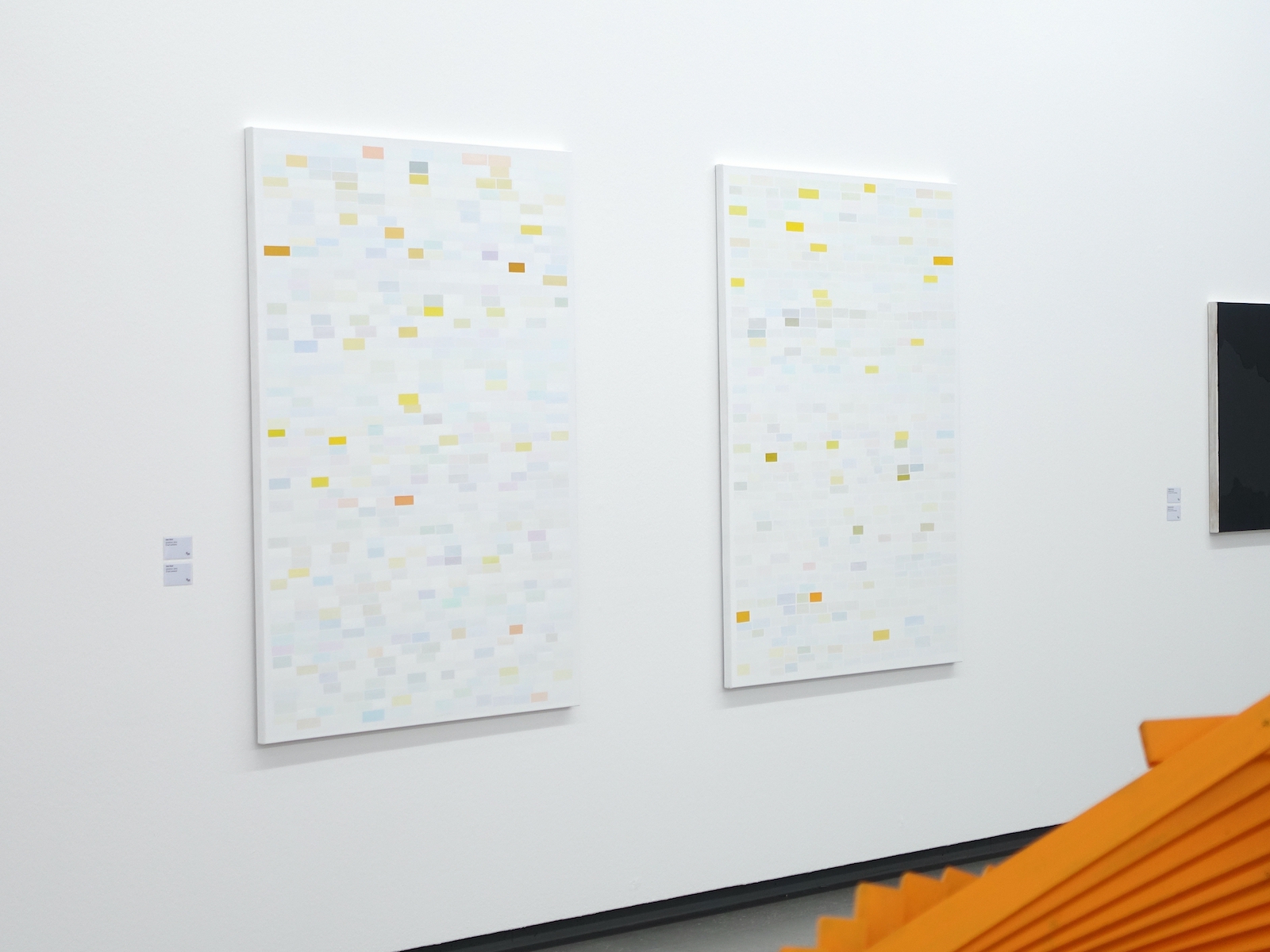 Ines Hock, LB 2019 -2   LB 2019 -1   Ölfarbe  160 x 120 cm  | DIE GROSSE   Düsseldorf  2021