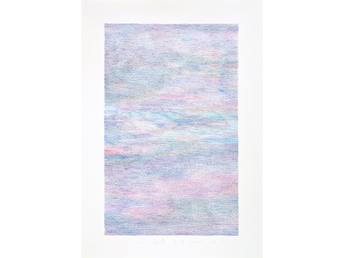 Ines Hock, Be myself  bZ 2021 -14.1 Polychromos 28 x 20 cm auf Schoellershammer