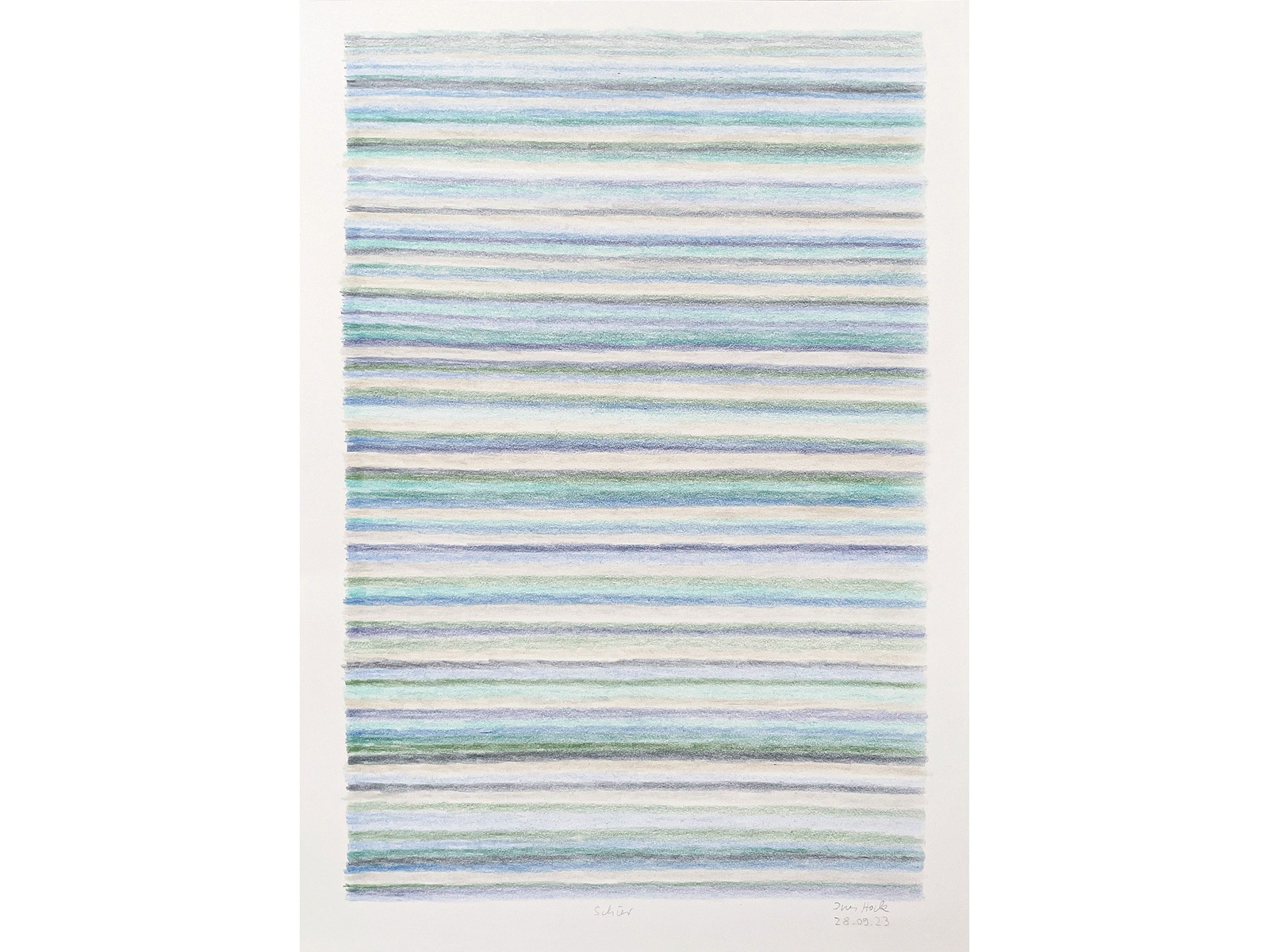 Ines Hock, 23.9.-30.9.23 Schiermonnikoog, NL