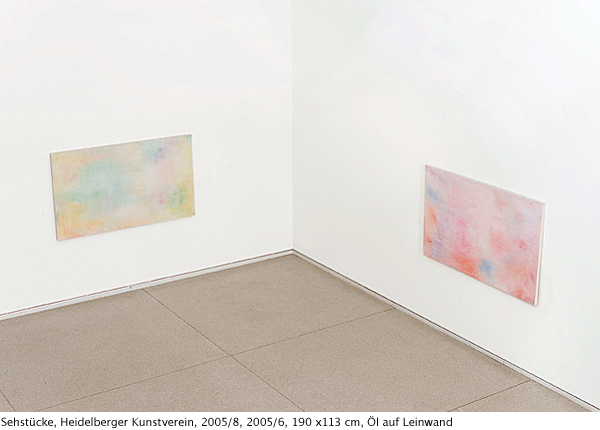 Sehstücke - Kunstverein Heidelberg 2005