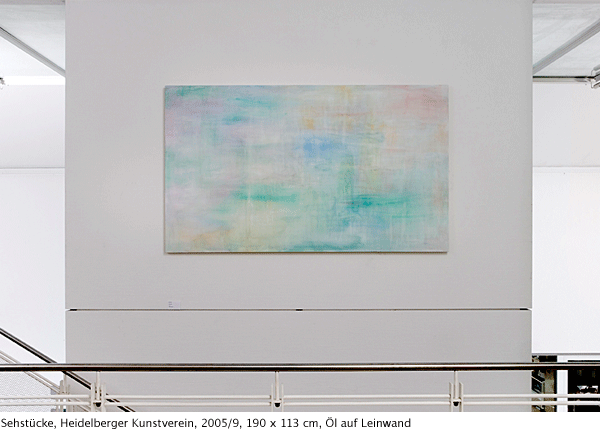 Sehstücke - Kunstverein Heidelberg 2005