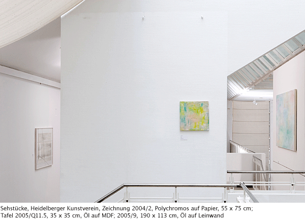 Sehstücke - Kunstverein Heidelberg 2005