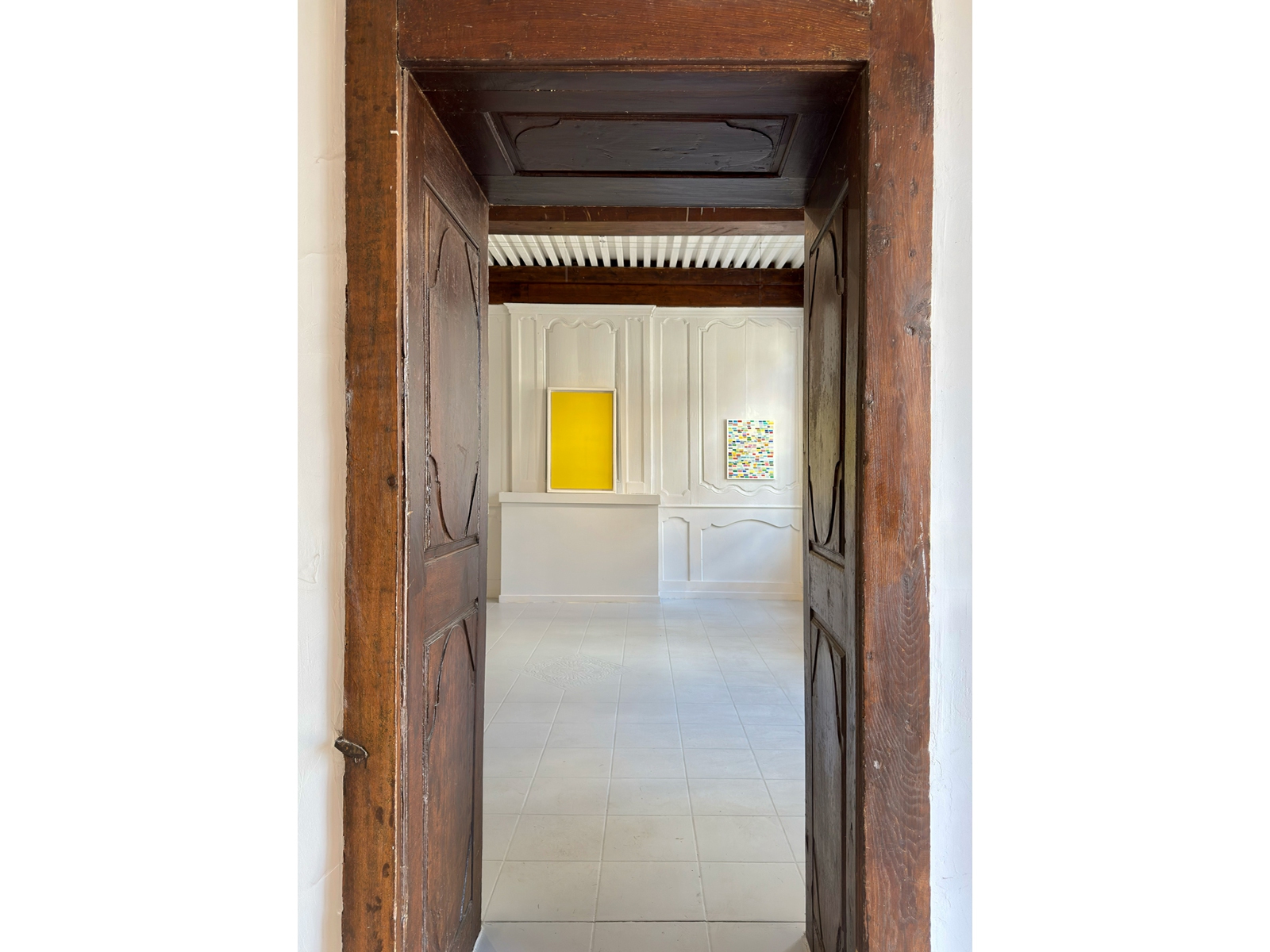 LB 1993 -Gelb 96 x 63 cm; LB 2017 -1, 60 x 50 cm