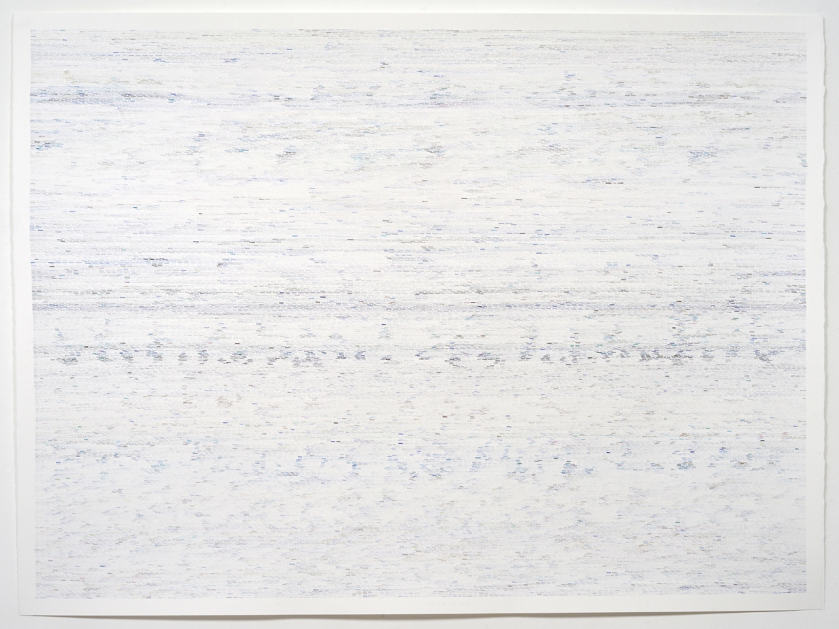 Ines Hock, Az 2019 -1   122 x 153 cm Bockinford Büttenpapier