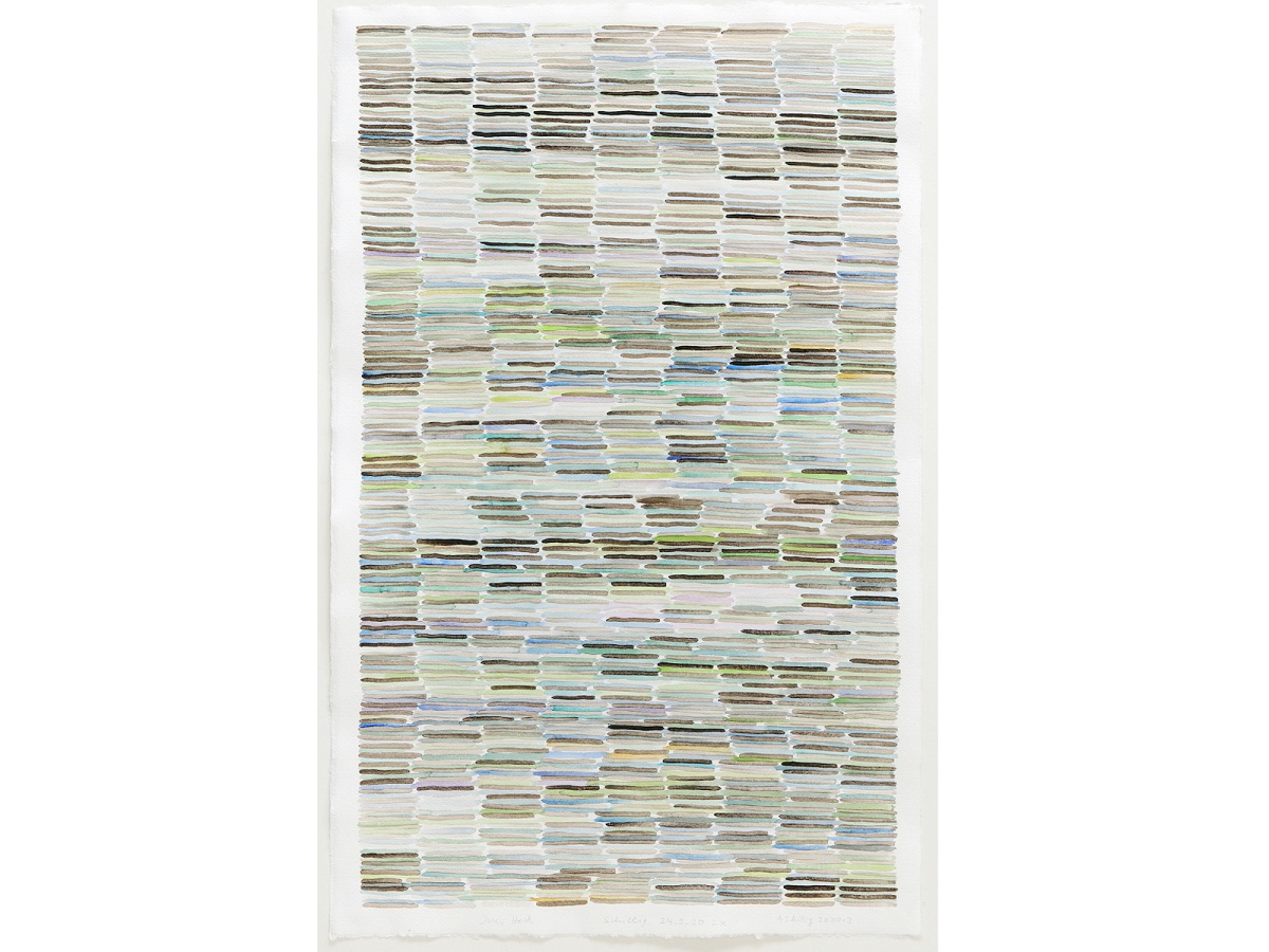 Ines Hock, Az 2020 -3  Serie Schillig   51 x 32,5 cm