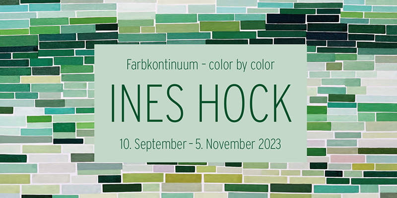 Ines Hock, Farbkontinuum – color by color, Stadtmuseum Siegburg, 2023